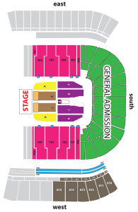 BCS Ticket Chart - Friday